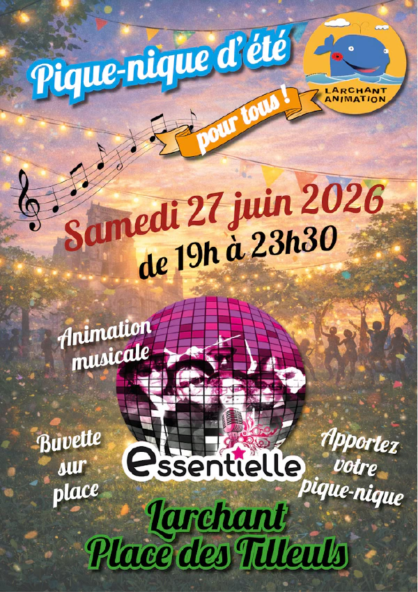 Pique-nique d’été à Larchant