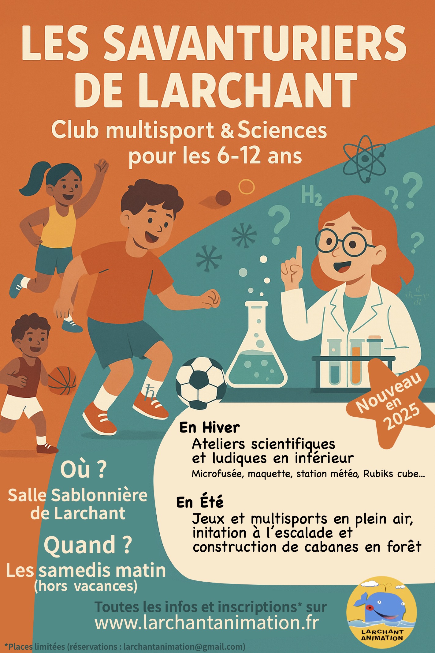 Affiche des Savanturiers de Larchant Savanturiers